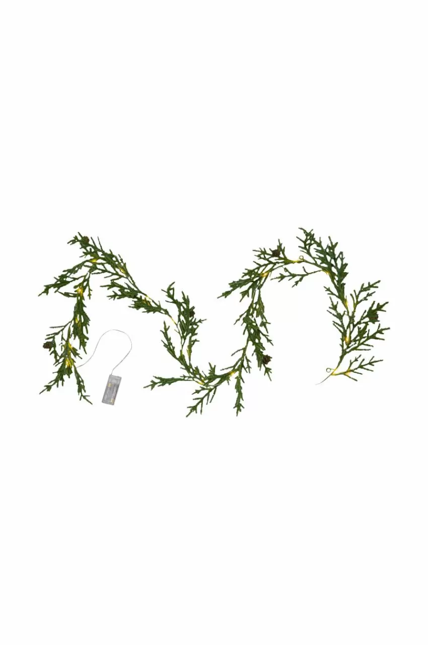 Julbelysning*Jotex Girland Lummer 180cm Green