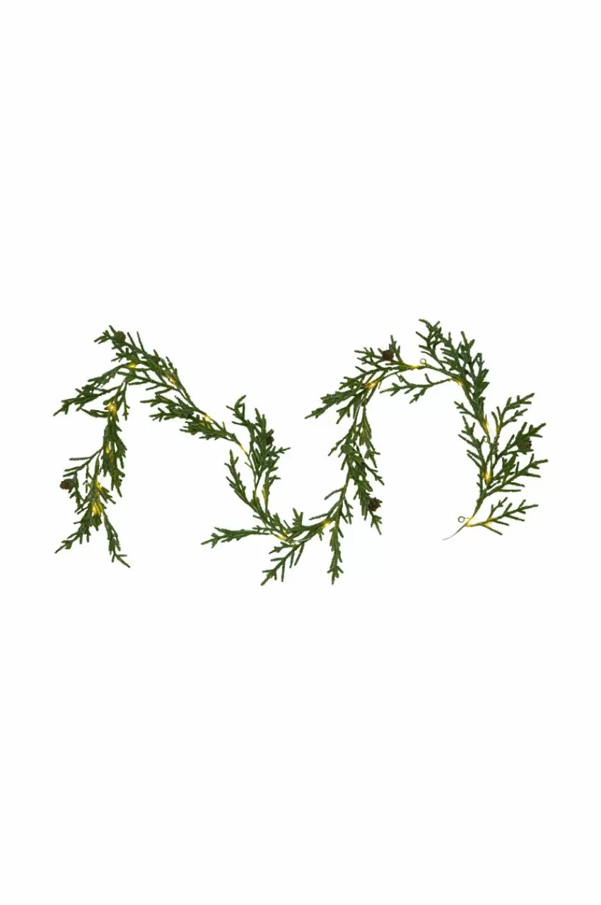 Julbelysning*Jotex Girland Lummer 180cm Green