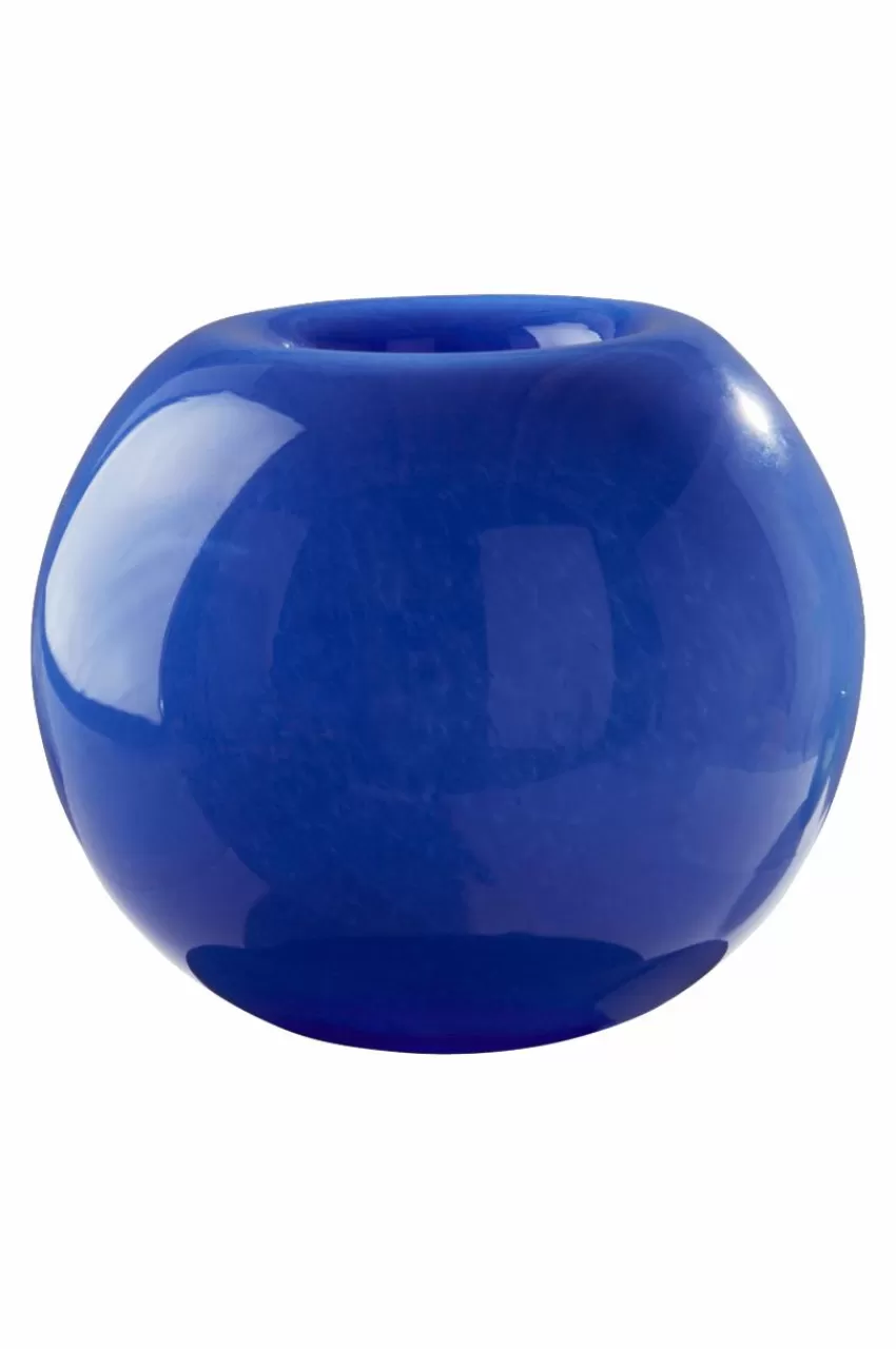 Vaser*Jotex GLOBE Glasvas Kornblå