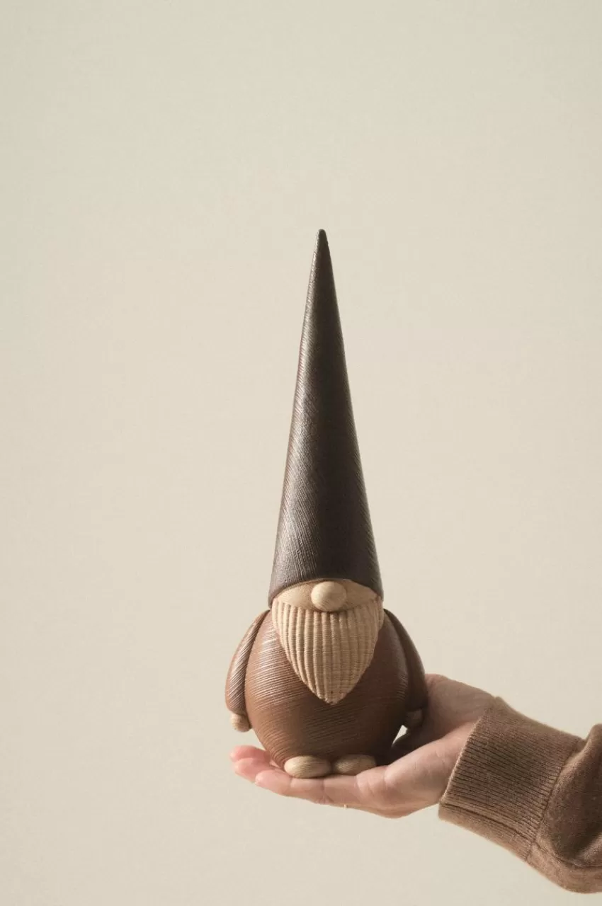 Juldekoration*Jotex GNOME Dekorationsfigur Brun