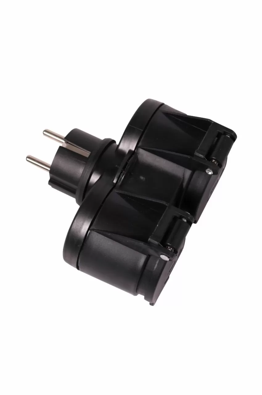 Utebelysning | Utebelysning*Jotex Grenkontakt 2 A IP44 Utomhus, 12 Cm Svart