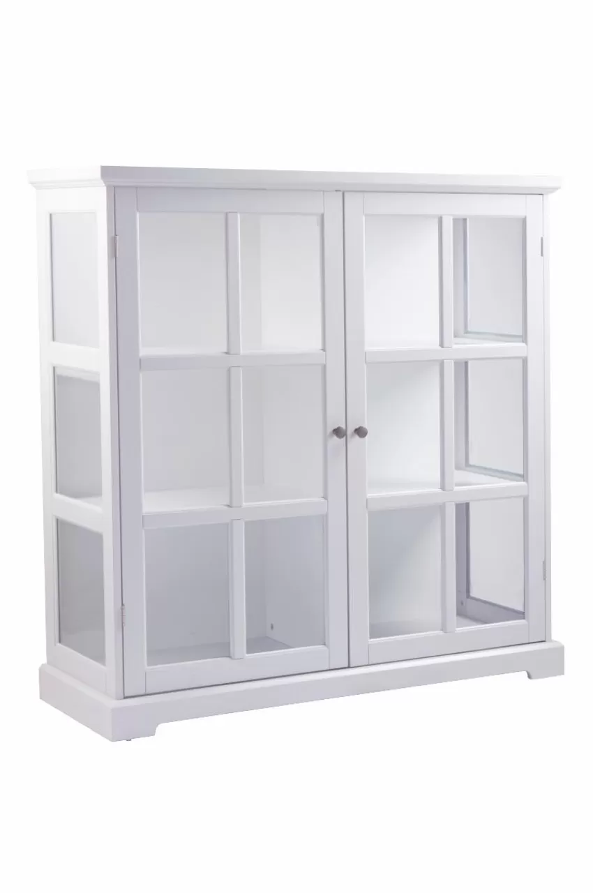 Förvaring*Jotex GULLHOLMEN Vitrinskåp 120 Cm Grå