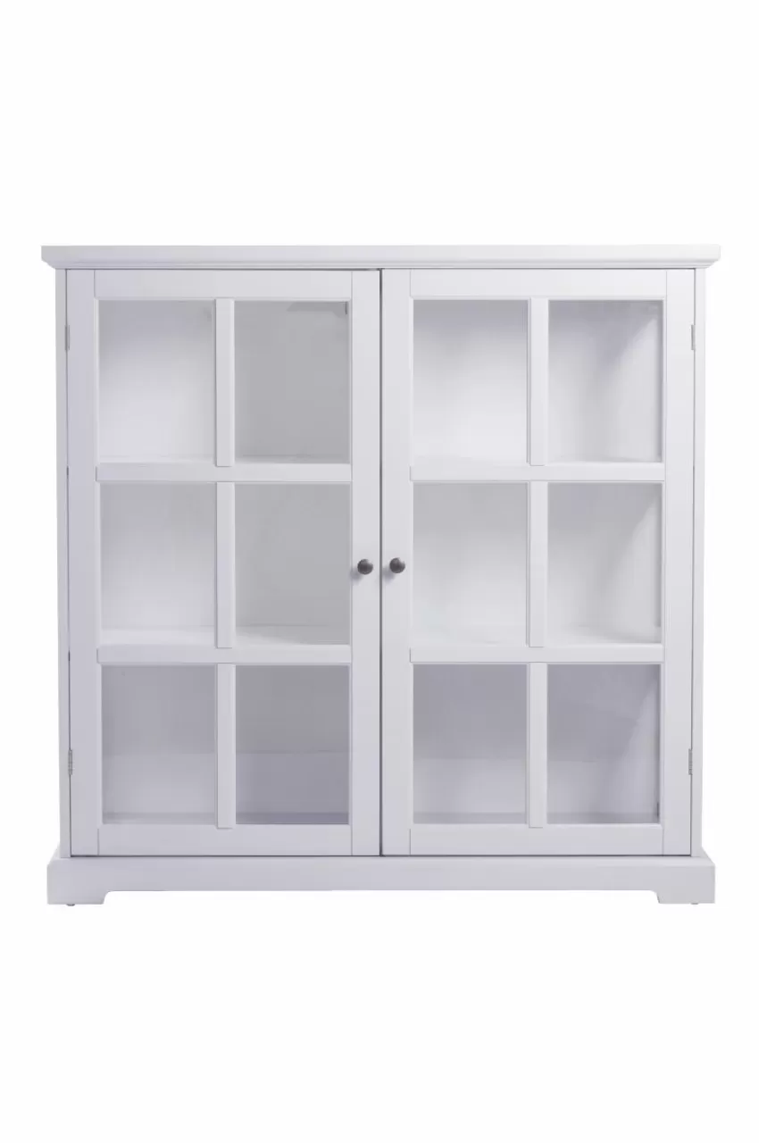 Förvaring*Jotex GULLHOLMEN Vitrinskåp 120 Cm Grå