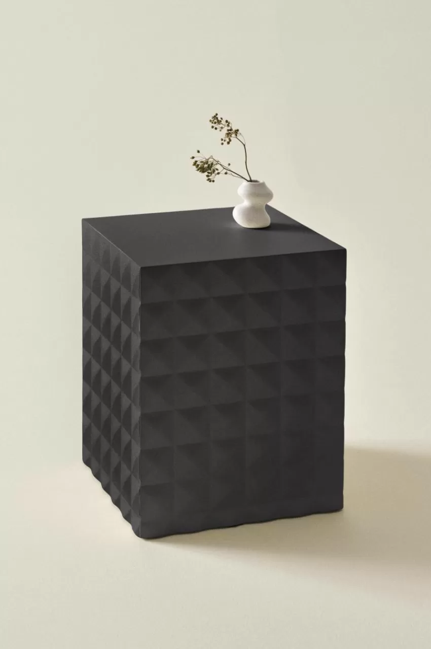 Bord*Jotex HAGA Sidobord 40x40 Cm - Låg Svart