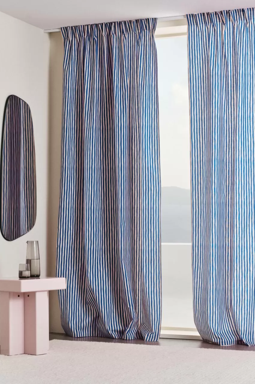 Multifunktionsgardiner*Jotex HANNA Multifunktionsgardin 2-pack Blå/rosa