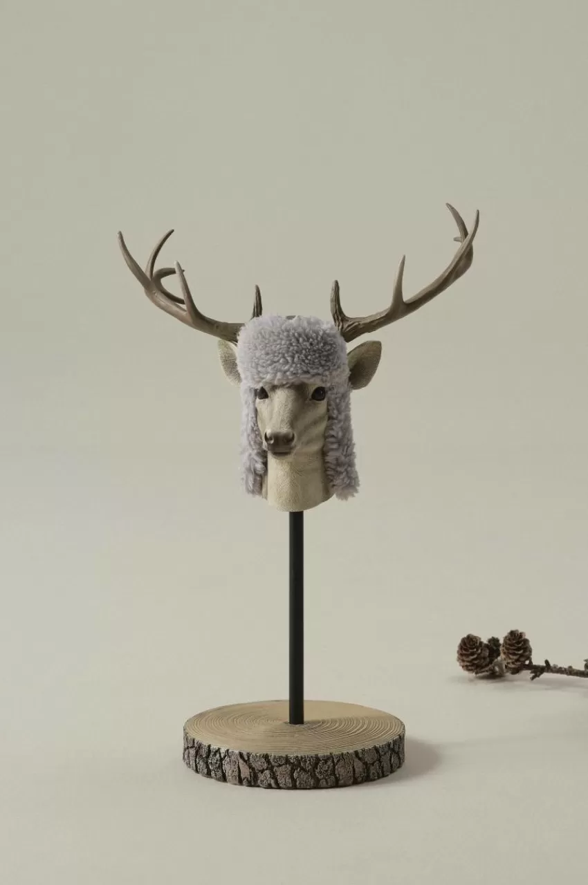 Juldekoration*Jotex HANS Dekorationsfigur Brun/beige/grå