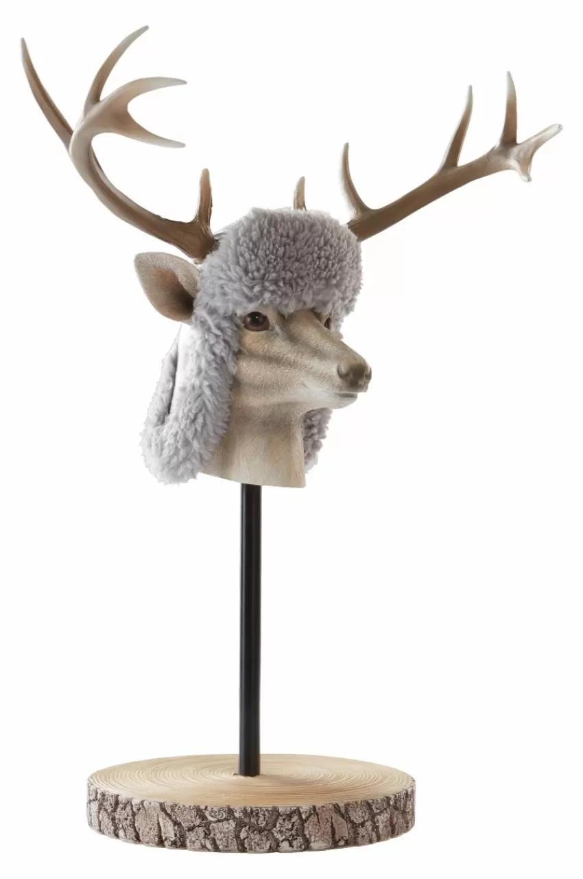 Juldekoration*Jotex HANS Dekorationsfigur Brun/beige/grå