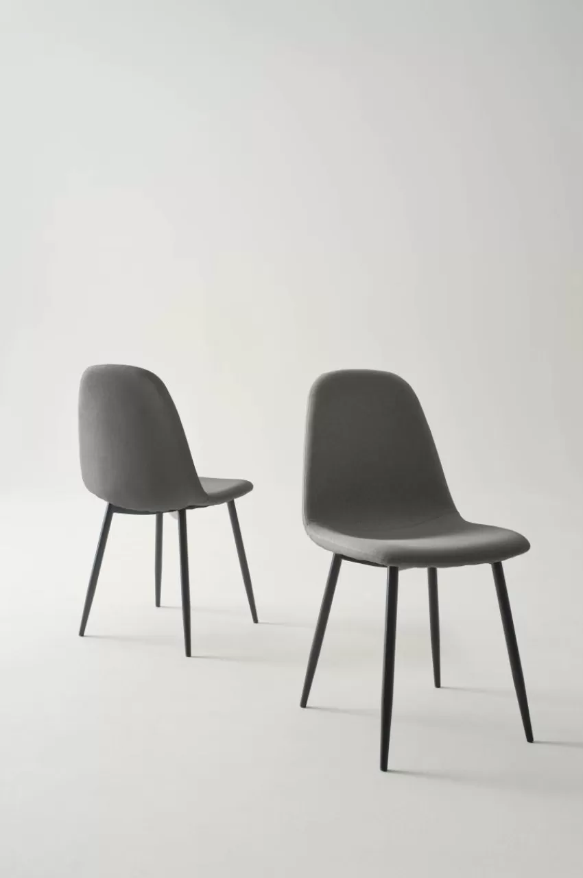 Stolar*Jotex HOLMA Stol 2-pack Mörk grå