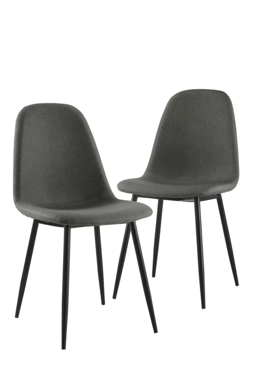 Stolar*Jotex HOLMA Stol 2-pack Mörk grå