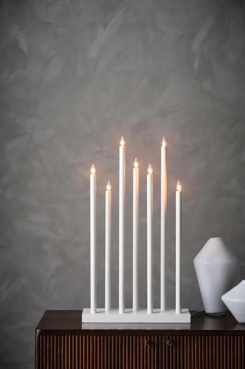 Julbelysning*Jotex HOLY Elljusstake Vit