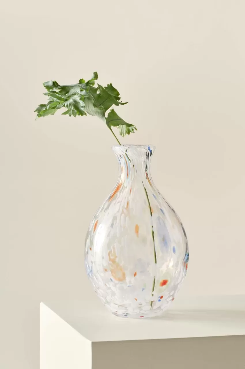 Vaser*Jotex HONEY Glasvas Höjd 20,5 Cm Multi