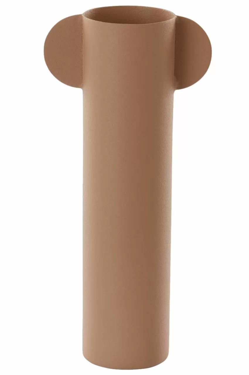 Vaser*Jotex HULK Dekorationsvas - Höjd 24,5 Cm Nougat