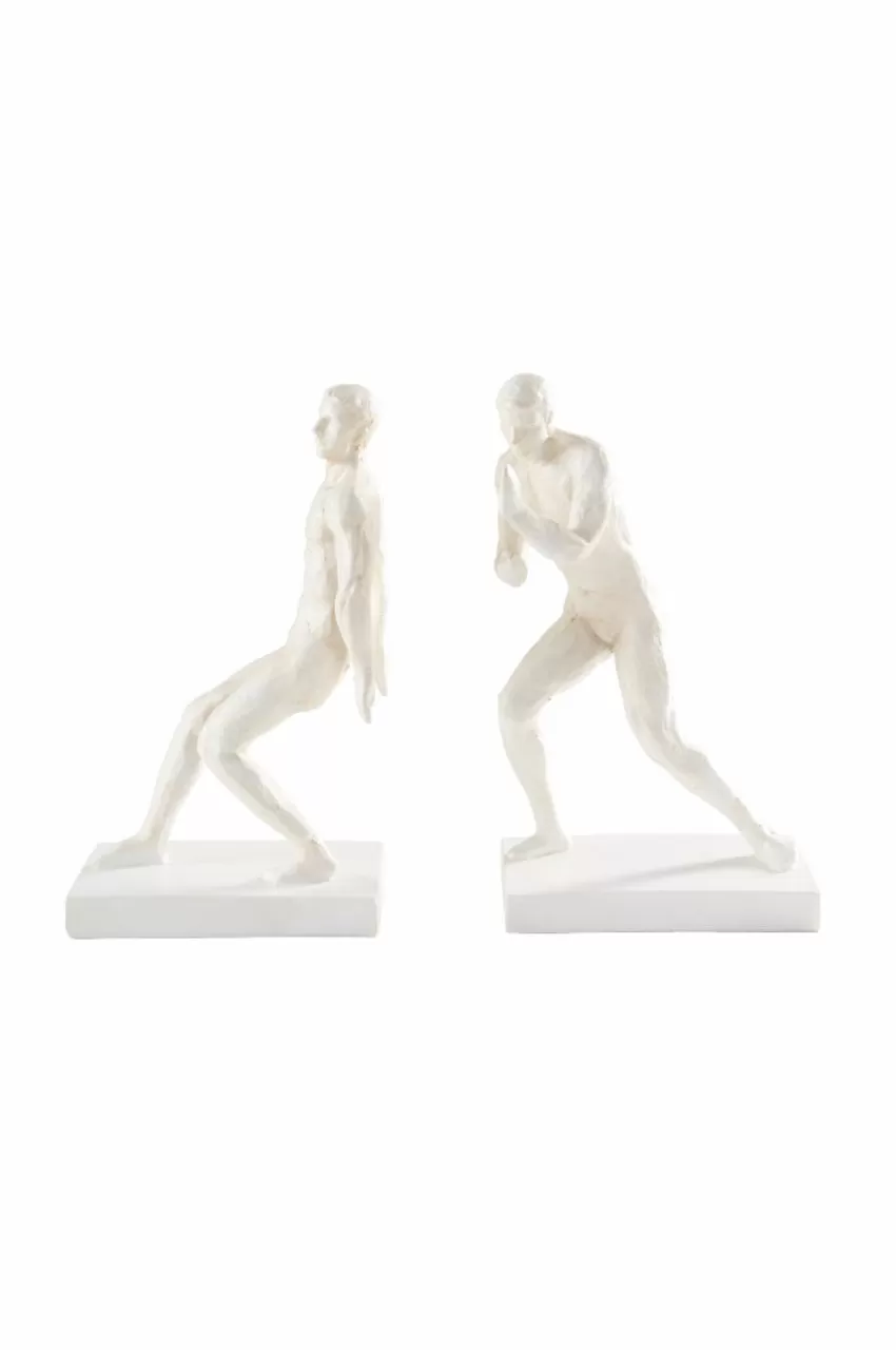 Prydnadssaker*Jotex HUMAN PUSH Bokstöd 2-pack Vit