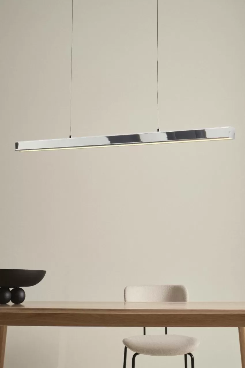 Taklampor*Jotex HYPERION Taklampa LED Krom