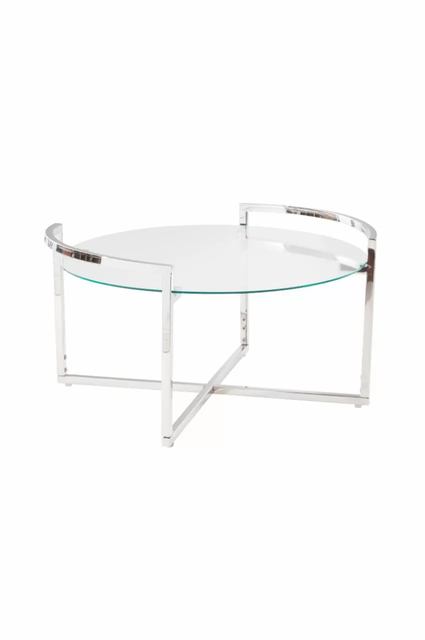 Bord*Jotex IGGY Soffbord ø 76 Cm Krom