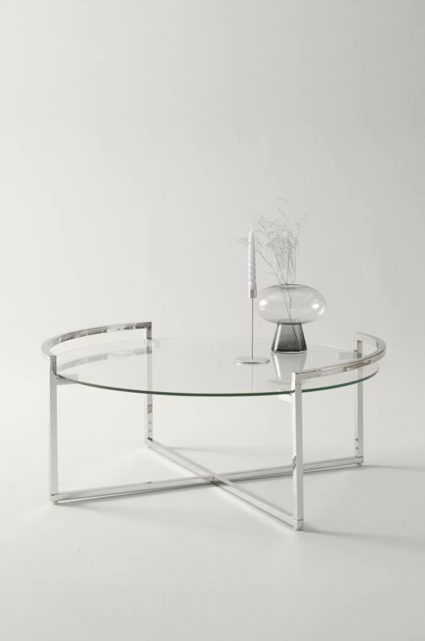Bord*Jotex IGGY Soffbord ø 100 Cm Glas