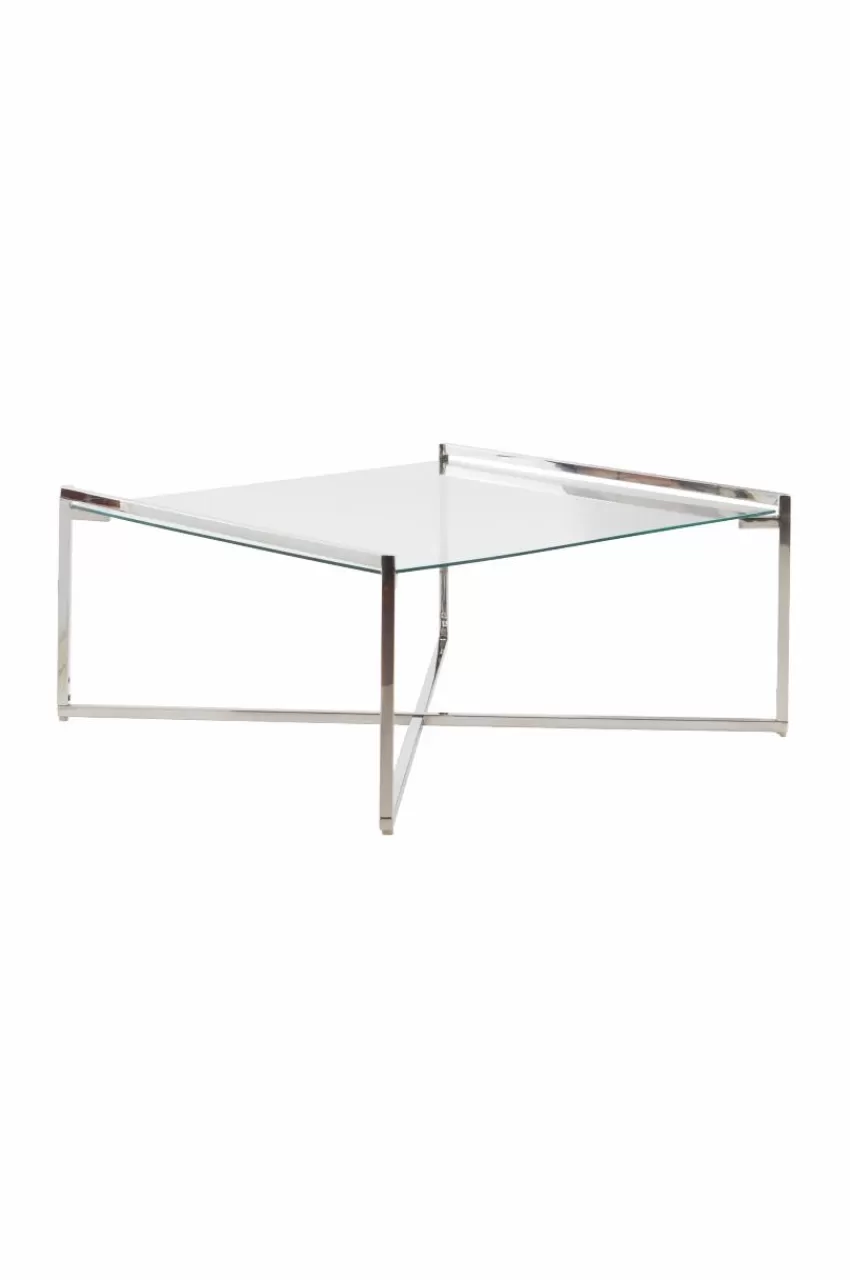 Bord*Jotex IGGY Soffbord 90x90 Cm Krom