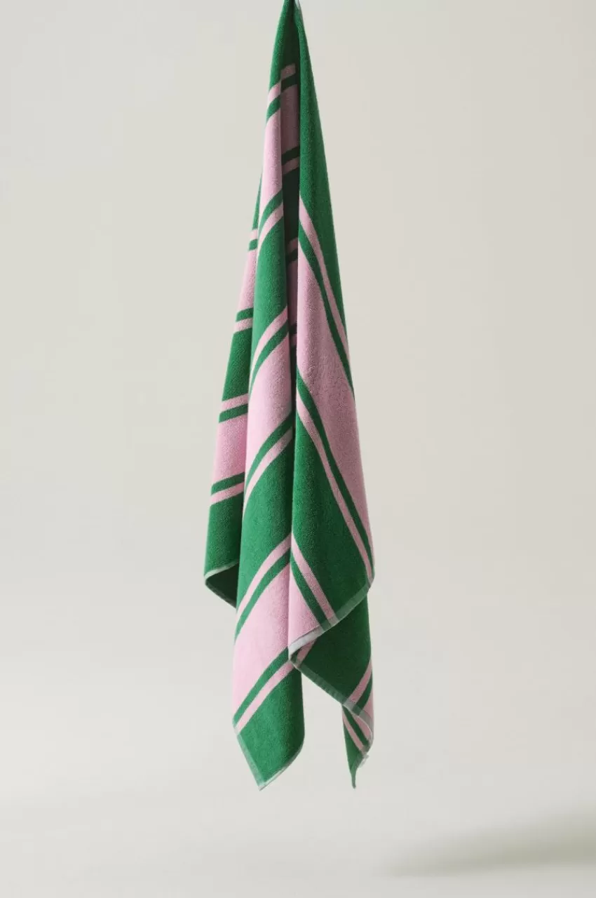 Badlakan*Jotex ITALY Strandbadlakan Grön/rosa