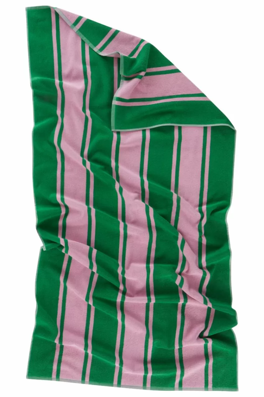 Badlakan*Jotex ITALY Strandbadlakan Grön/rosa