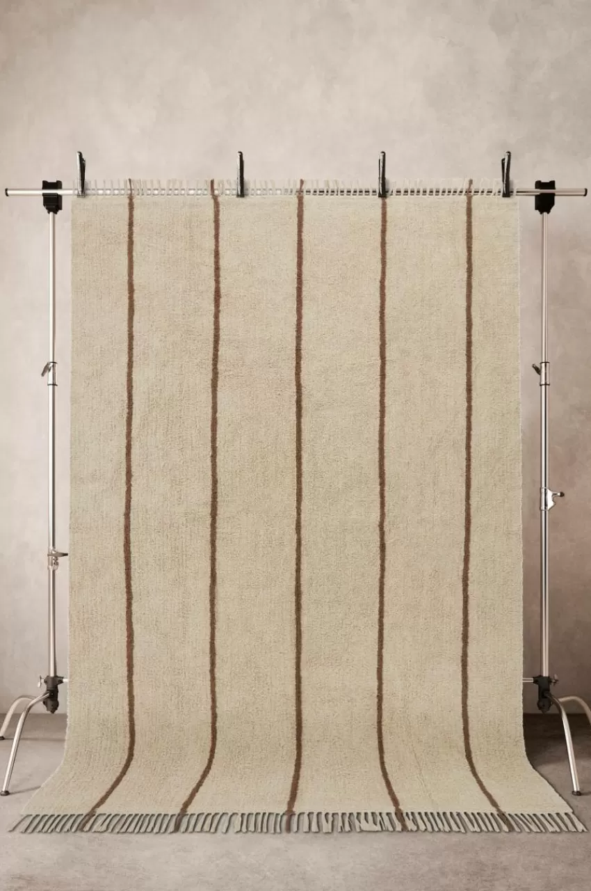 Bomulls- & Trasmattor*Jotex JASMINE Bomullsmatta 200x300 Cm Naturvit/brun