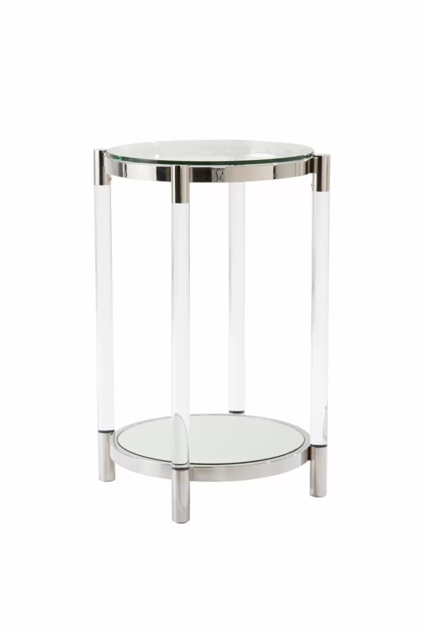 Bord*Jotex JAZZY Sidobord ø 47,5 Cm Plexiglas