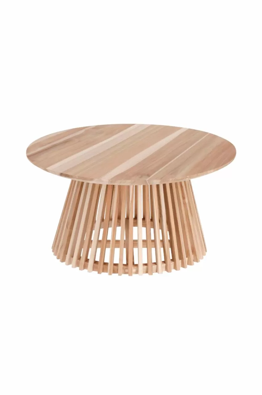 Bord*Jotex JEANETTE Soffbord ø 80 Cm Naturfärg