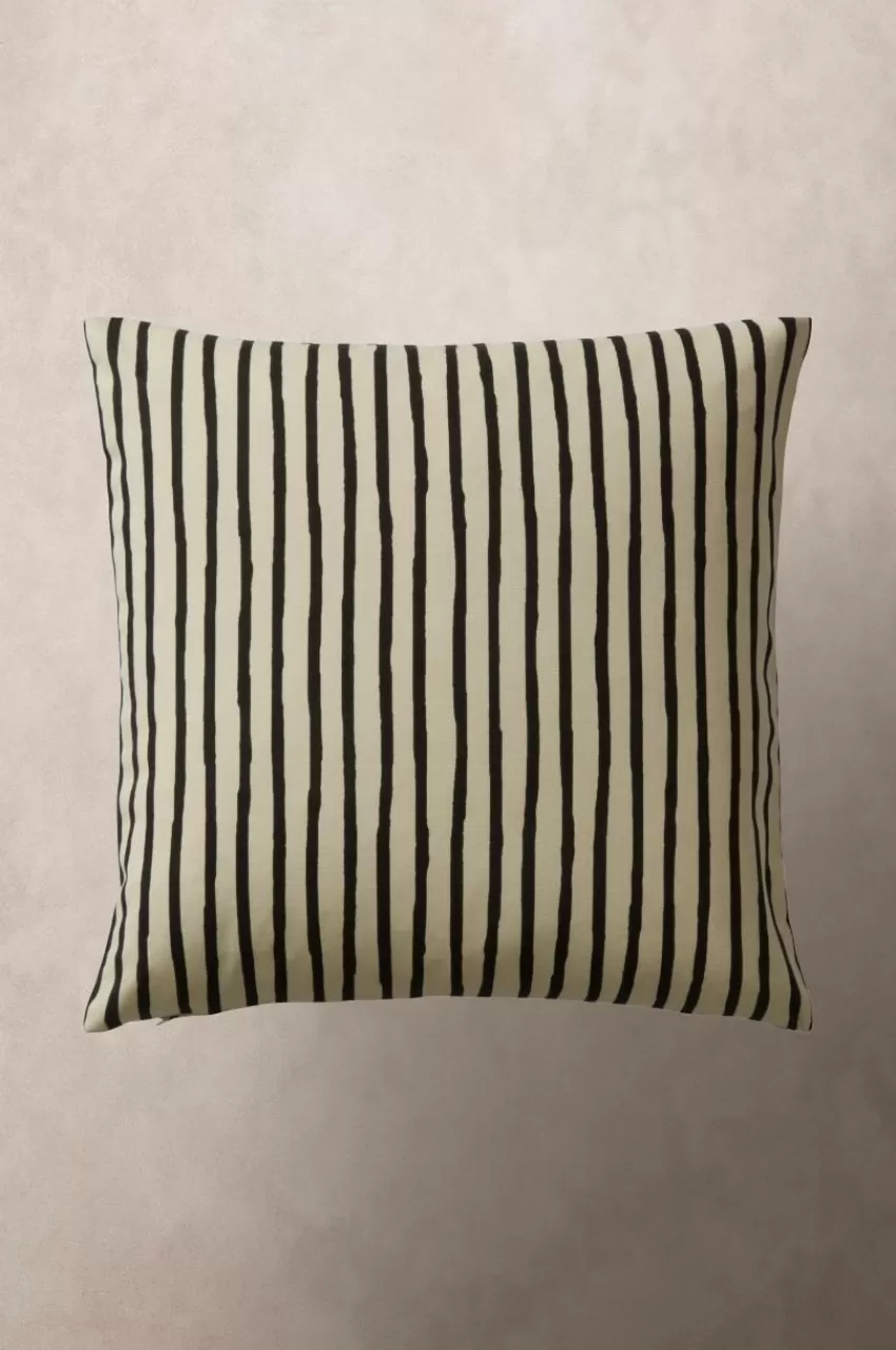 Prydnadskuddar & Fodral*Jotex JILLIE Kuddfodral 50x50cm Beige/svart