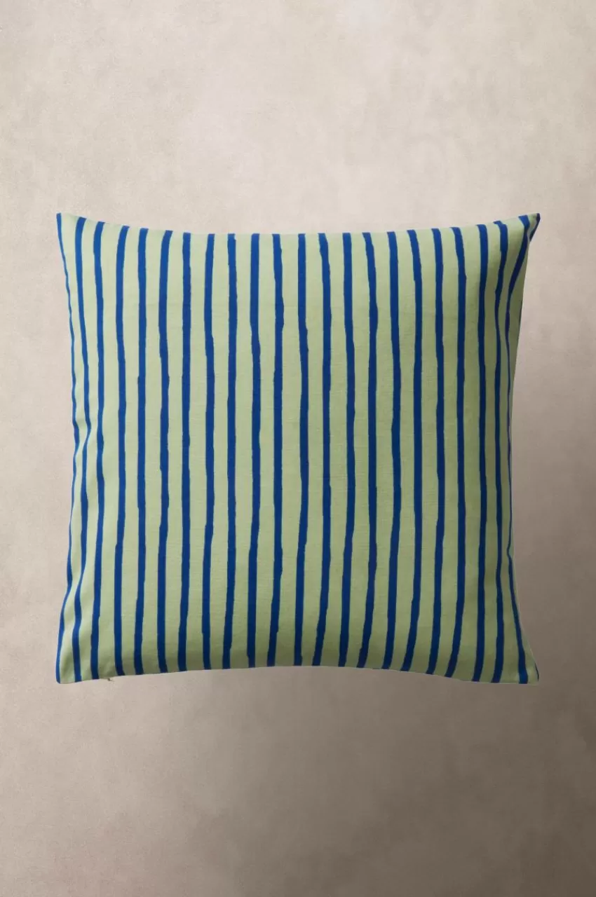 Prydnadskuddar & Fodral*Jotex JILLIE Kuddfodral 50x50cm Grön/blå