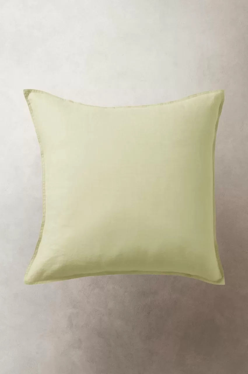 Prydnadskuddar & Fodral*Jotex JONIE Kuddfodral I Linne 50x50 Cm Grön