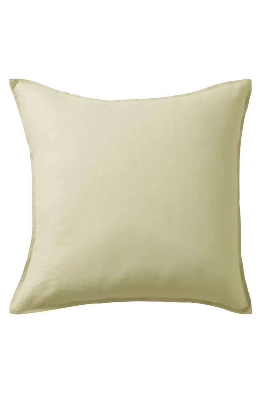 Prydnadskuddar & Fodral*Jotex JONIE Kuddfodral I Linne 50x50 Cm Grön