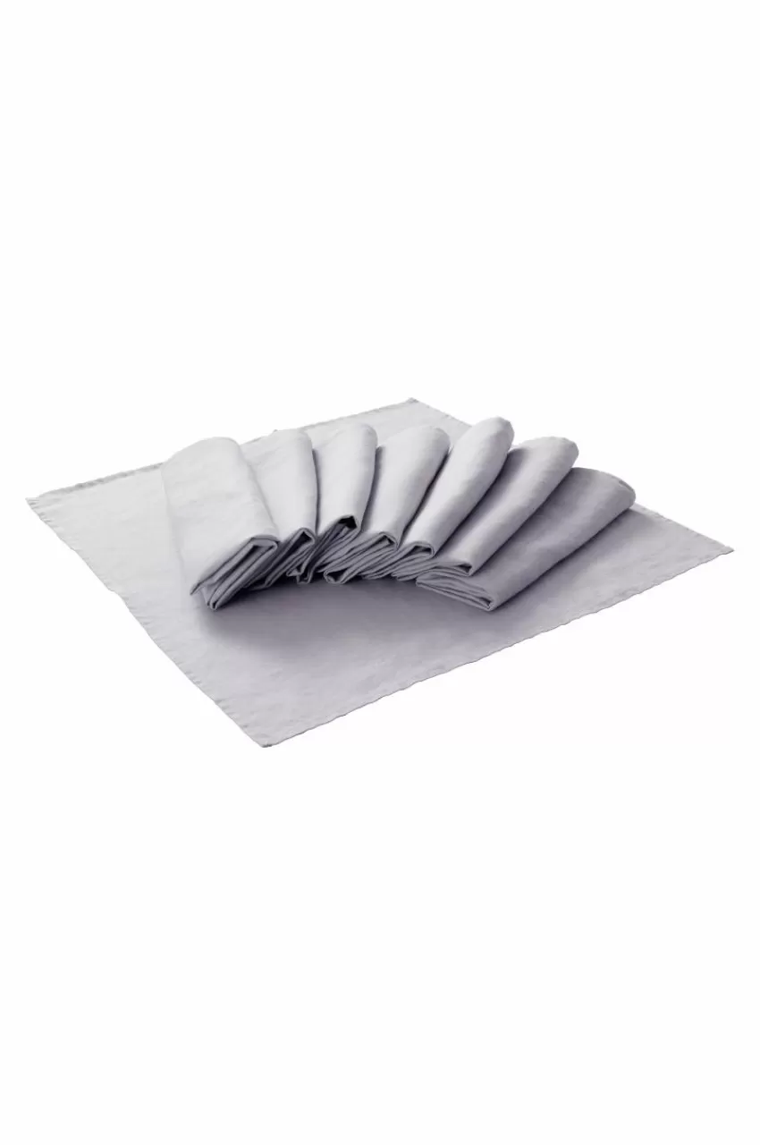 Servetter*Jotex JONIE Linneservett 8-pack Lavendel
