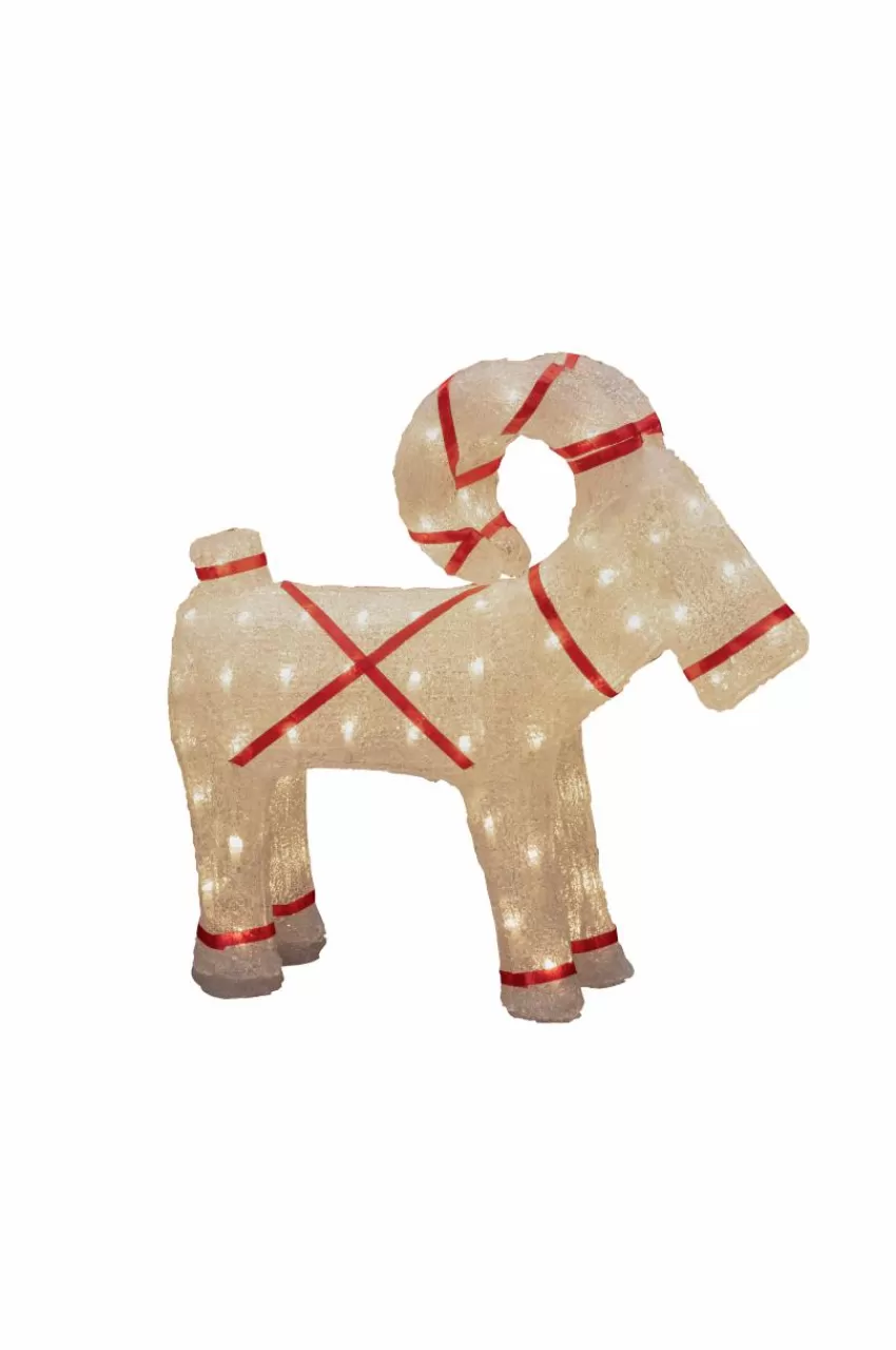Utebelysning | Utebelysning*Jotex Julbock LED Höjd 48 Cm Klar