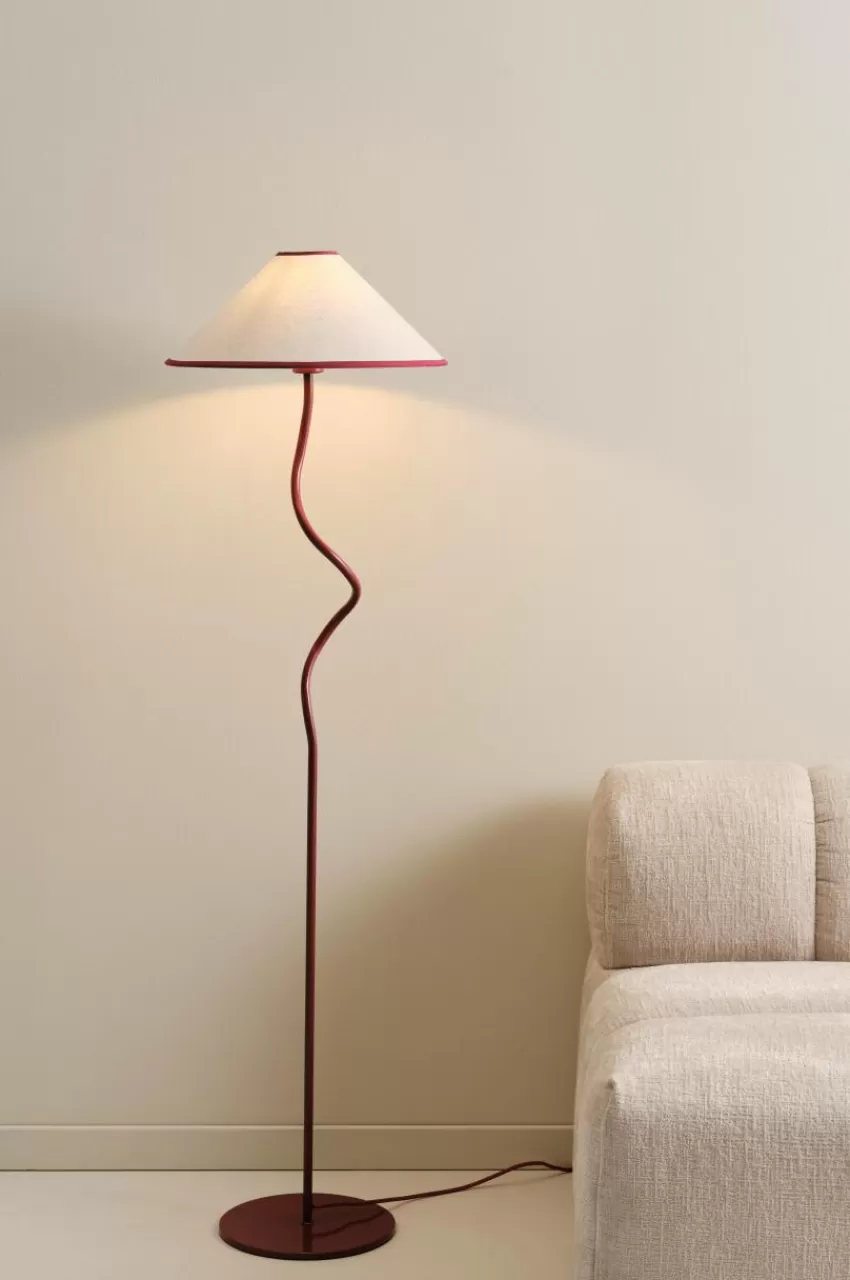 Golvlampor*Jotex JULIET Golvlampa Röd