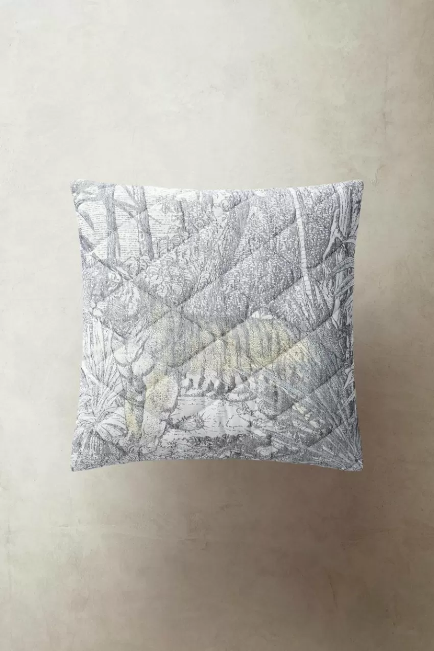 Prydnadskuddar & Fodral*Jotex JUNGLE Kuddfodral 50x50 Cm Grå