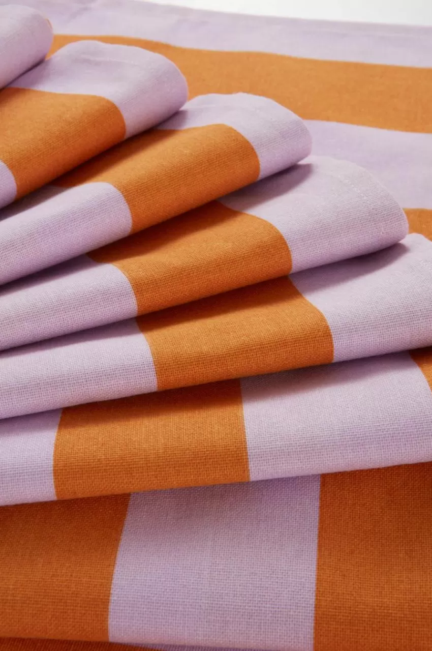 Servetter*Jotex JUNO Servett 8-pack Lila/orange