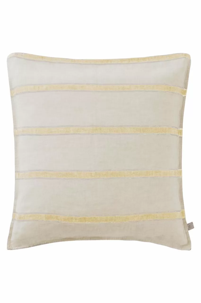 Prydnadskuddar & Fodral*Jotex KARLA Kuddfodral 50x50 Cm Linnebeige/gul