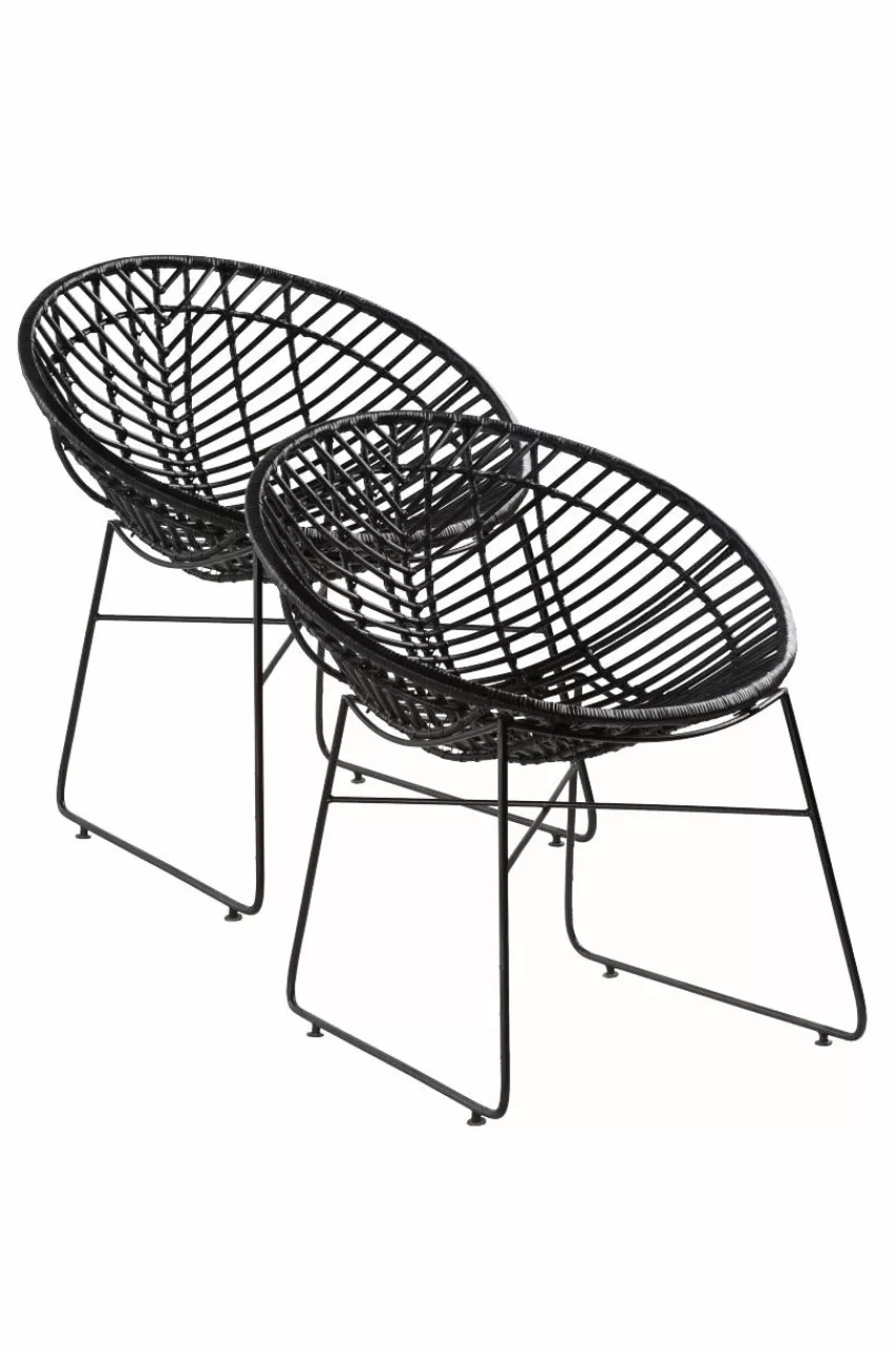 Stolar*Jotex KASAI Stol 2-pack Svart