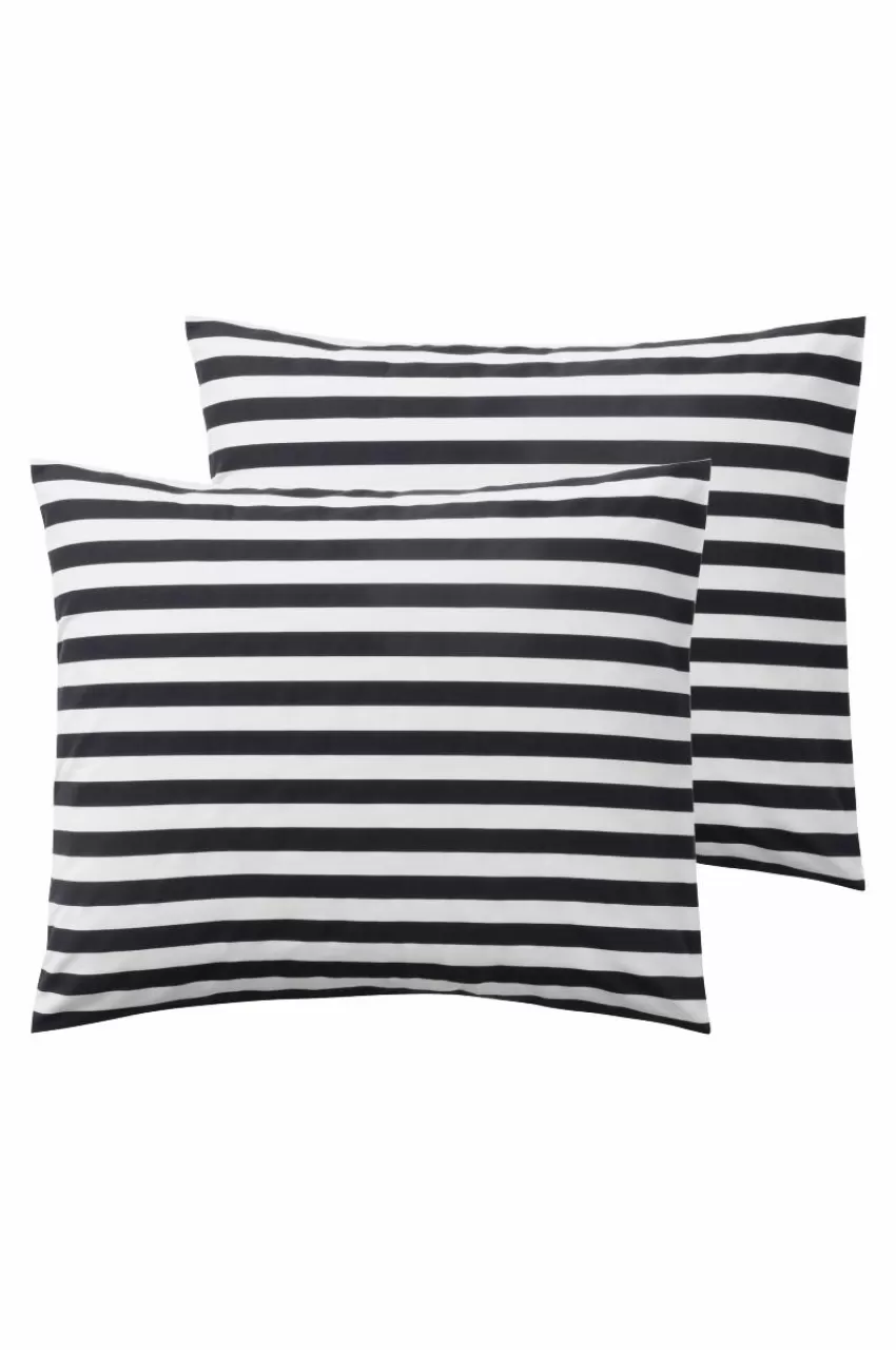 Örngott*Jotex KAYO örngott 2-pack 60x50 Cm Svart/vit