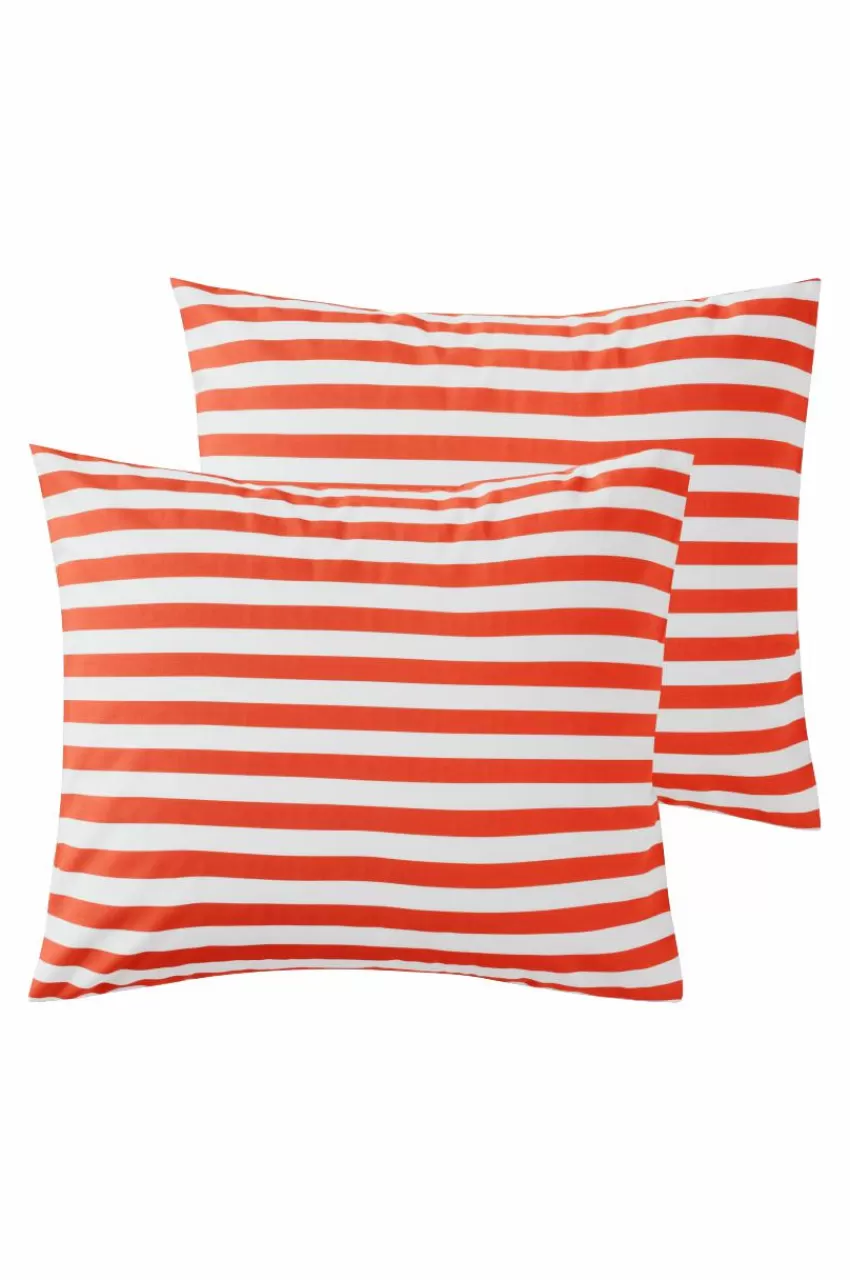 Örngott*Jotex KAYO örngott 2-pack 60x50 Cm Mandarin/vit