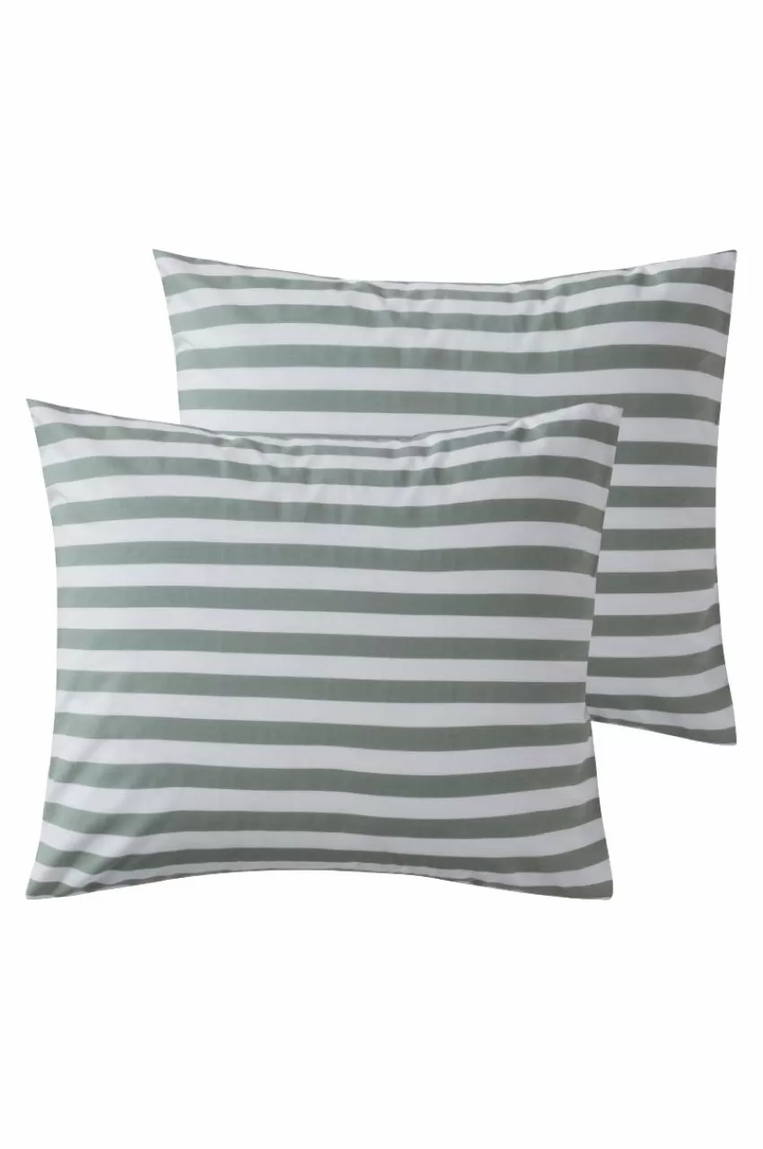 Örngott*Jotex KAYO örngott 2-pack 60x50 Cm Grön/vit