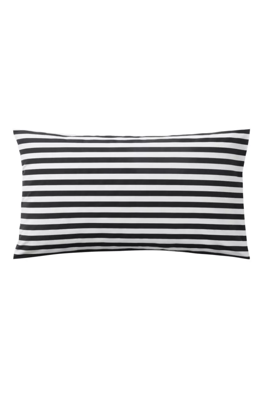 Örngott*Jotex KAYO örngott 90x50 Cm Svart/vit