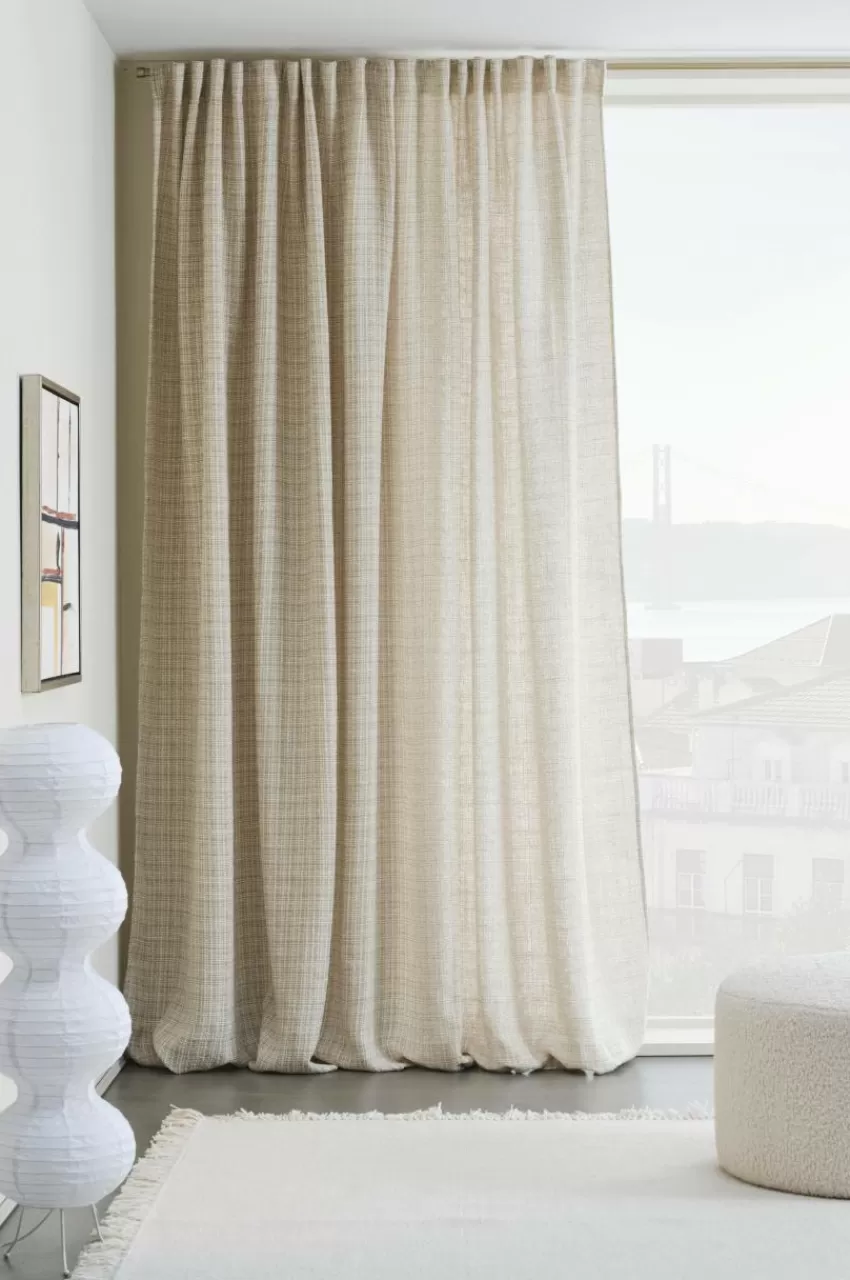 Multifunktionsgardiner*Jotex KIM Multifunktionsgardin 1 Längd - Extra Bred Beige