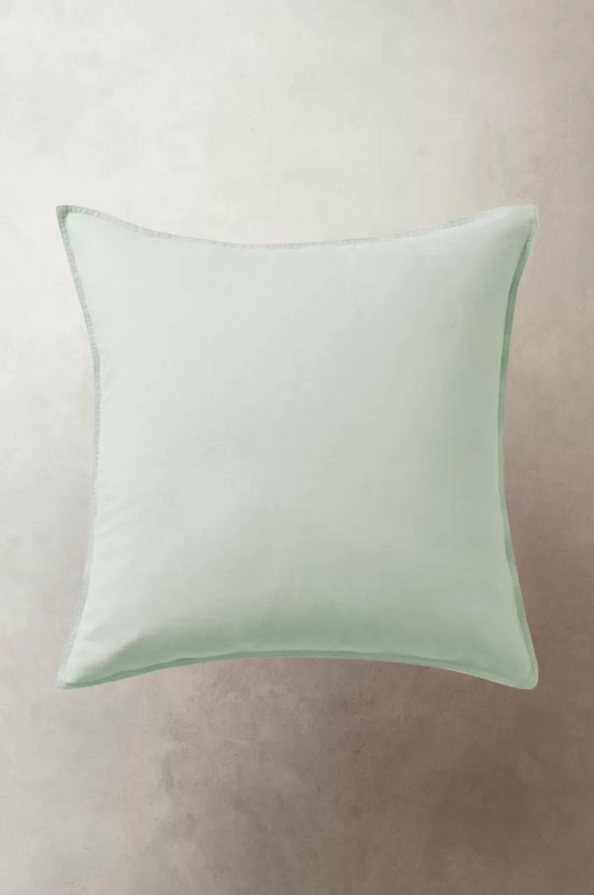 Prydnadskuddar & Fodral*Jotex KIT Kuddfodral I Linne 60x60 Cm Pistagegrön