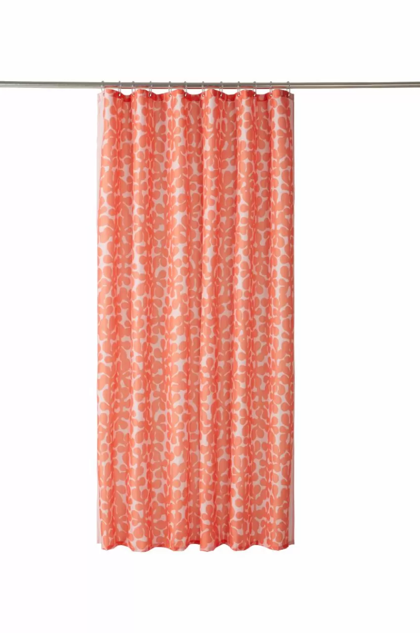 Duschdraperier*Jotex KNOTA Duschdraperi Orange/persika