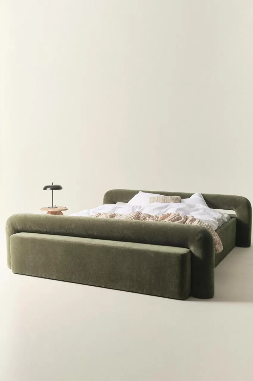 Sängramar*Jotex KOMORO Sängram 180 Cm Grön