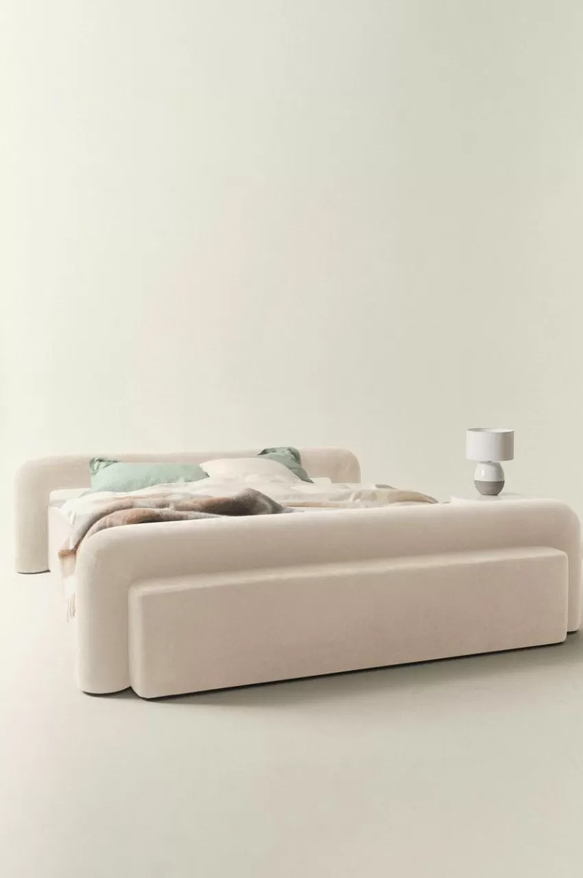 Sängramar*Jotex KOMORO Sängram 180 Cm Sandbeige