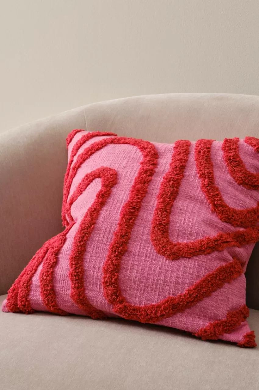 Prydnadskuddar & Fodral*Jotex KYLA Kuddfodral 50x50 Cm Röd/rosa