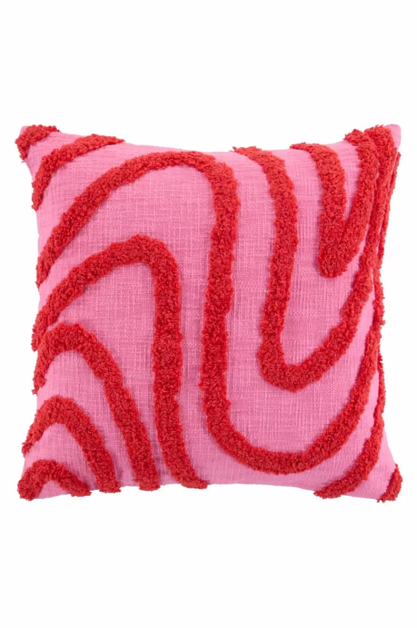 Prydnadskuddar & Fodral*Jotex KYLA Kuddfodral 50x50 Cm Röd/rosa