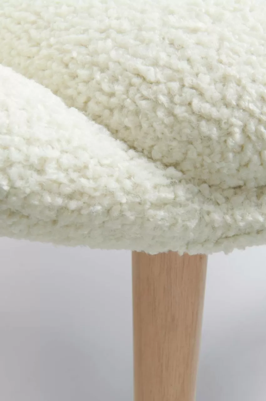 Fåtöljer*Jotex KYOTO Fåtölj - Teddy Naturvit