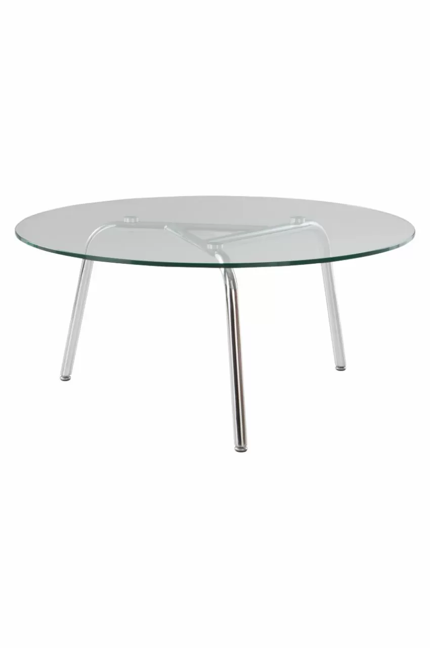 Bord*Jotex KYVIK Soffbord ø 90 Cm Krom